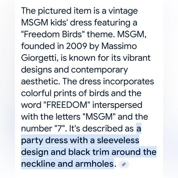 MSGM Multicolor Logo Dress - Picture 10 of 10